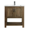 thumbnail image 3 of Design Element Austin 30" Reclaimed Wood Single Sink Vanity in Walnut, 3 of 9