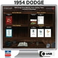 thumbnail image 2 of Detroit Iron OEM 1954 Dodge Shop Manual, Sales Literature, & Parts Book Kit on USB, 2 of 2