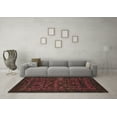 thumbnail image 3 of Ahgly Company Indoor Rectangle Abstract Brown Modern Area Rugs, 4' x 6', 3 of 4