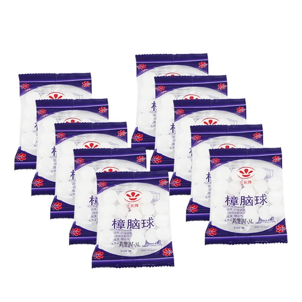 HOT!Maojin Bola antipolillas antigua, bola para insectos, inodoro, desodorización, protección para armario, 200 piezas