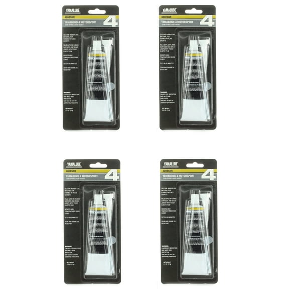 Yamaha Marine New OEM Yamabond 4 Semi Drying Liquid Gasket 3oz Set of 4 ACC-BOND4-MA-00