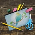thumbnail image 2 of Pretty Parakeet Budgie Pencil Pen Organizer Zipper Pouch Case, 2 of 4