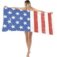 thumbnail image 2 of American Flag Beach Towel Quick Dry Bath Towels Gift Thick Sand Free Beach Towels for Kids Adult Travel Pool Swimming Camping, 2 of 6