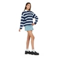 thumbnail image 5 of Forever 21 Women’s Oversized Polo Shirt, Short Sleeve Cotton-Blend Top, XS-XL, 5 of 6