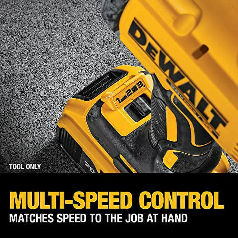 20V MAX* XR® Brushless Cordless 1/2 In High Torque Impact Wrench with Hog  Ring Anvil (Tool Only)