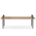 thumbnail image 2 of Simpli Home Berkeley Solid Mango Wood Living Room Bench in Natural, 2 of 12