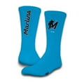 thumbnail image 2 of ISlide Miami Marlins Three-Pack Lifestyle Crew Socks Set, 2 of 4