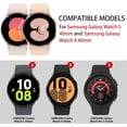 thumbnail image 2 of Protector de pantalla de privacidad Suoman 2+2 para Samsung Galaxy Watch 7/6/5/4 de 40 mm, 2 of 7