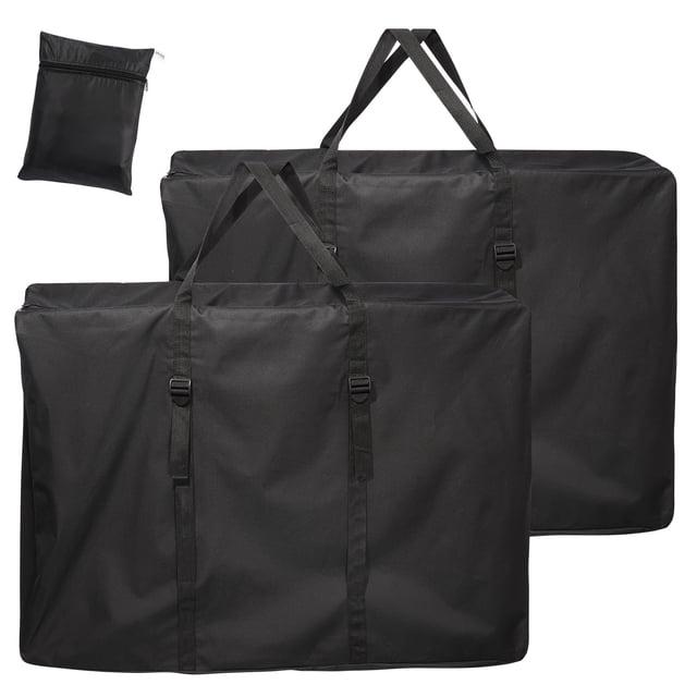 Bolsa para Guardar Sillas Uranshin Extra Grande 110x74x28 cm Negra