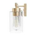 thumbnail image 4 of Hunter - Hartland 4-light Alturas Gold, Medium Size Vanity Light, Dimmable, Transitional Style, for Bedrooms, Dining, Living Rooms - 13081, 4 of 6