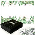 thumbnail image 3 of Ambesonne Cactus Jigsaw Puzzle Durable Cardboard, Tender Romantic Blossoms, 1000 pcs, Green Coral Lavender, 3 of 6