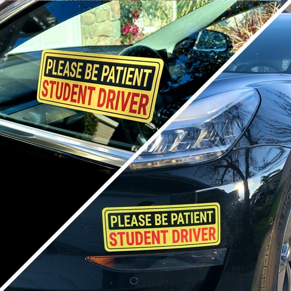 Student Driver Sticker