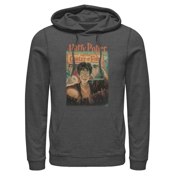Mens Harry Potter and the Philosopher's Stone Goblet Of Fire Cover Lightweight Hoodie