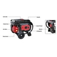 thumbnail image 5 of All Power Heavy Duty 12000 Watt Portable Generator with Electric Start, 12000W Gas Powered w/ 120/240V 30A AC, G12000E, 5 of 7