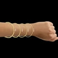 thumbnail image 3 of SZUL Women's 14K Yellow Gold Filled 3.3MM Rope Chain Bracelet with Lobster Clasp, 3 of 5