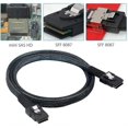 thumbnail image 4 of Pin interno cableado Econn Mini Sas 36 al cable Sff-8087 en negro Mini Sas 36 pines Zu Sff-8087, 4 of 5