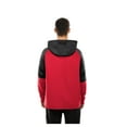 thumbnail image 5 of Men's New Era  Red Kansas City Chiefs Combine Authentic Color Block Raglan Pullover Hoodie, 5 of 5