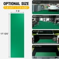 thumbnail image 3 of TUFFIOM 7.5 x 17 FT Garage Floor Mat, Thickened Diamond Plate PVC Garage Flooring Roll for Under Car Parking Protect, Floor Mats for Garage, RV Trailer Flooring, Water/Stain Resistant, 3 of 7