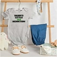 thumbnail image 3 of Daddys Little Tax Deduction Dad Joke Romper Boys or Girls Infant Baby Brisco Brands 12M, 3 of 6