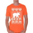 thumbnail image 1 of Awkward Styles Beer Bear Deer Christmas Tshirts for Men Funny Bear with Antlers Shirt Christmas Deer Shirt Men's Holiday Tee Ugly Christmas T-shirt Funny Tacky Party Holiday Top Beer Bear Xmas Shirt, 1 of 4