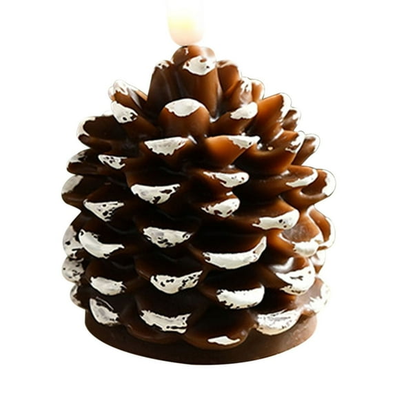 YIKA Christmas Tree LED Candle Flickering Battery Powered Flameless Candle Light For Birthday Party Home Bedroom Decor Christmas Tree Led Candle A
