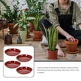 thumbnail image 4 of unbranded 4 PCS Small Plant Pots Sauser Plant Pots Tray Flowerpot Chassis Tray Large Planter Saucers Succulent Plants Pots Sauser, 4 of 6