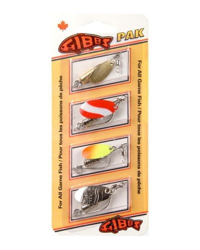 Gibbs Silvex Spinner Kit, Casting/Trolling Spoons