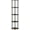 Columbia Walnut/Black, variant on Turn-N-Tube 5 Tier Corner Display Rack Multipurpose Shelving Unit, 1-Pack, Espresso/Black