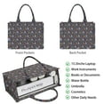 thumbnail image 2 of Large Capacity Tote Bag,Dark Blue Christmas Nutcracker Pattern Handbag Fashion Luxury Tote Bag,15.7"x13"x 5.1" Inches,Laptop Compatible, 2 of 6