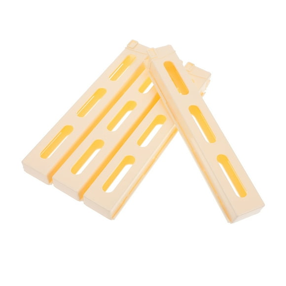 KAKOWELY 4 Pcs Pinces à Dominos de Construction Pinces à Fente pour Jouets de Train Accessoires pour Enfants, 10.43"X1.57"X0.98 Pouces