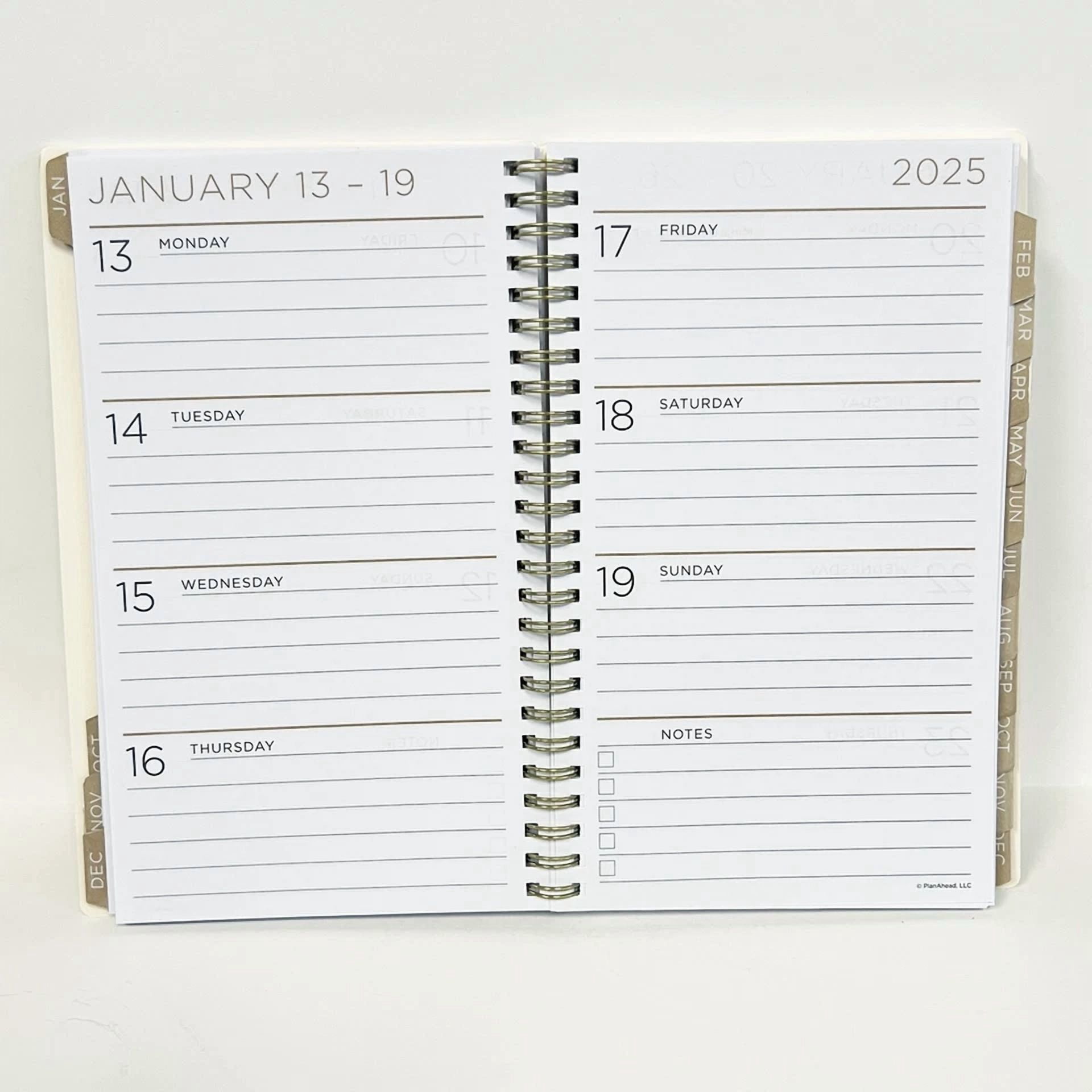 See It Bigger 2025 Monthly Weekly Planner Large Print New 8.75" X 5.75"