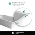 thumbnail image 6 of Fine Fixtures  Alcove Bathtub With Left Side Fixed Tile Flange - 60" x 32' x19", 6 of 13