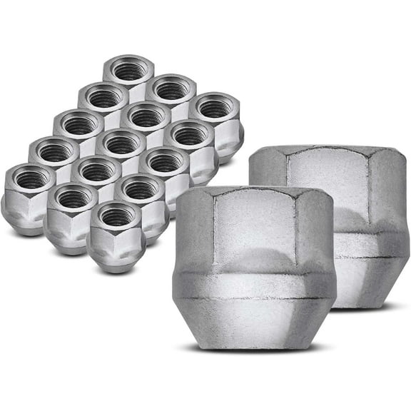 A-Premium 20Pcs M12-1.5 Wheel Lug Nut Compatible with Buick Lacrosse Lesabre Cadillac Equinox Impala Monte Carlo GMC Envoy Isuzu Oldsmobile Pontiac Saturn