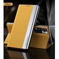 thumbnail image 2 of Case for Xiaomi Redmi Note 11 Pro Premium PU Leather Cover, Case for Mi Redmi Note 11 Pro+, [Shockproof TPU Interior Case] Stand Flip Phone Case for Xiaomi Redmi Note 11 Pro/Pro+ CX Yellow, 2 of 9