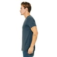 thumbnail image 4 of CN 3415 TRI BLEND VEE NECK TEE (STEEL BLU TRBLND S), 4 of 4