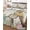 beige, variant on Quilt King Size Bedding Set, Gray Easter Bunny Reversible Summer Quilt 3 Pieces, Spring Easter Eggs Floral Wooden Lightweight Bedspreads Coverlets with 2 Pillow Shams for All Seasons