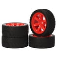 thumbnail image 1 of AUSTAR 8006+704 4PCS RC Tires 65*25MM Rubber Tires for 1/10 Racing Car Compatible with HSP94123, 1 of 8