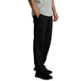 thumbnail image 4 of Fruit of the Loom Men's Crafted Comfort Super Soft Cotton Blend Elastic Bottom Fleece Sweatpants, Sizes S-2XL, 4 of 10