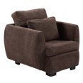 thumbnail image 4 of Sala 3-2-1 DICASA Kuma (Sofá, Love Seat y Sillón) Chocolate para Sala, 4 of 8