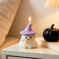 thumbnail image 6 of KITTEHIGM Halloween Ghost Scented Soy Wax Candle White Spooky Decor, Perfect for Party Table Centerpiece Thanksgiving Fall, 6 of 6