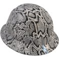 thumbnail image 2 of Snakeskin White Hydro Dipped Hard Hats Full Brim Style, 2 of 5