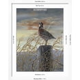 thumbnail image 5 of Art.com Quail on a Post Art Print by Carolyn Mock, White Frame Wall Art, 32" x 40", 5 of 5