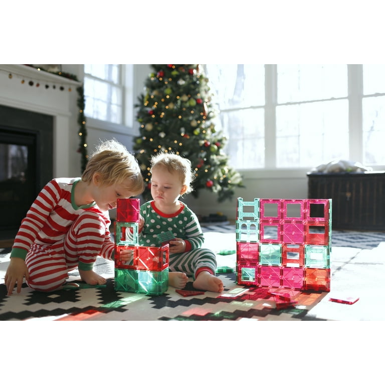 Playmags 151 Clear Magnetic Blocks Building Set for sale online