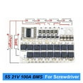 thumbnail image 5 of 5S 18V 21V 100A BMS Lithium Battery Board With Balanced For 21V 18V Screwdriver Shurik And Vacuum Cleaner Battery Pack, 5 of 6