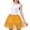 Orange, variant on DuoJiaJ Tutu Skirts for Women Layered Pleated Skirts Ealstic A-Line Adult Dancing Skirts,Blue B
