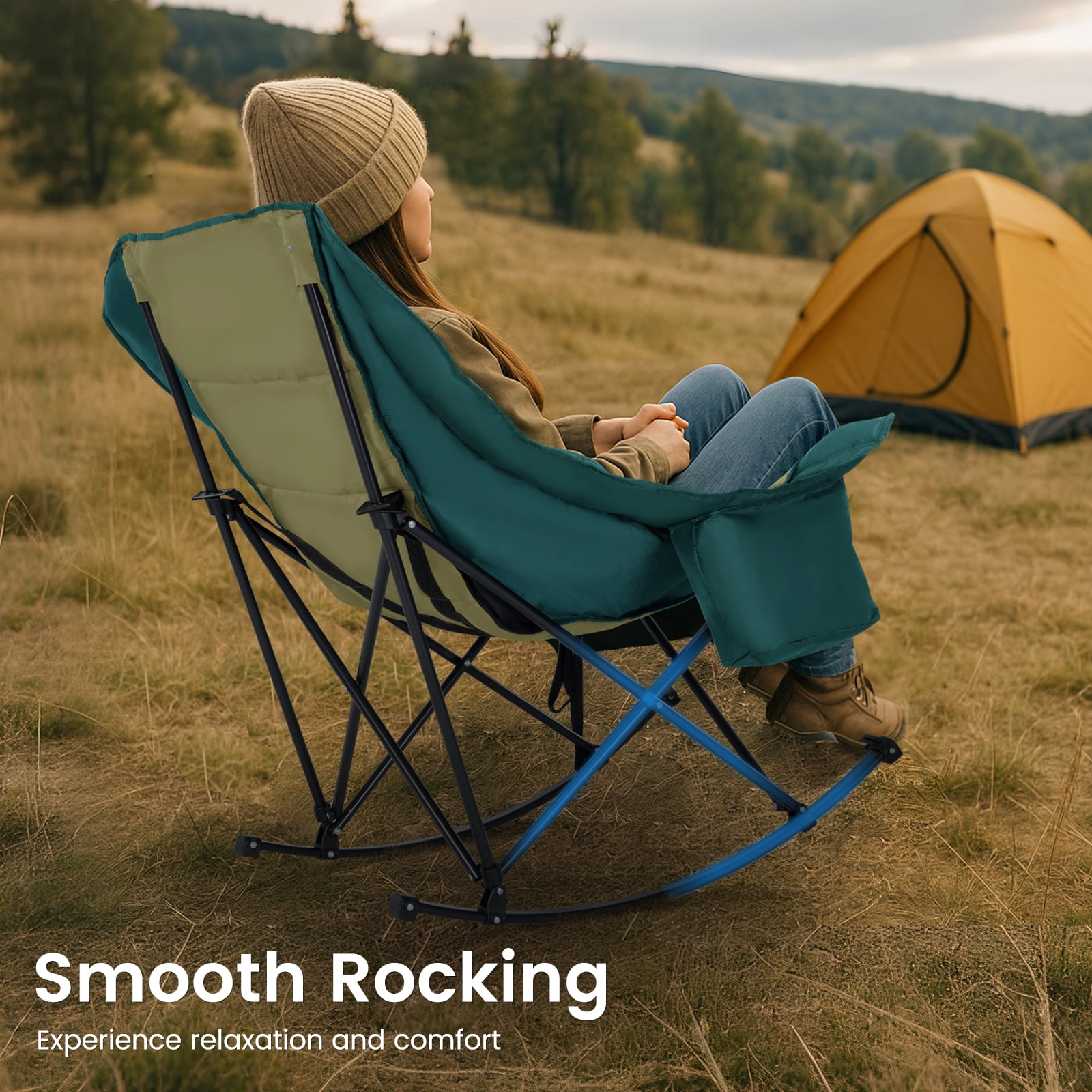 Chair With Camping Chairs Rocking Chair Walmart Outdoor EVER