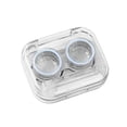 thumbnail image 2 of Portable Travel Contacts Lens Case,Compact Lightweight Leak-Proof Design,Double Lens Holders Built-In Accessory Slot,Easy To Clean,For Daily Use Travel Business Trips Gym Outdoor Activities, 2 of 6