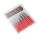 thumbnail image 4 of Brocas para uñas de manicura de lijado limpias para cutículas acrílicas con estuche de almacenamiento, 4 of 9