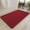 Red, variant on JingChun Bathroom Rugs Mat 23x15, Ultra Thin Non Slip Bath Mat Small Quick Dry Absorbent Bath Mat for Bathroom Floor