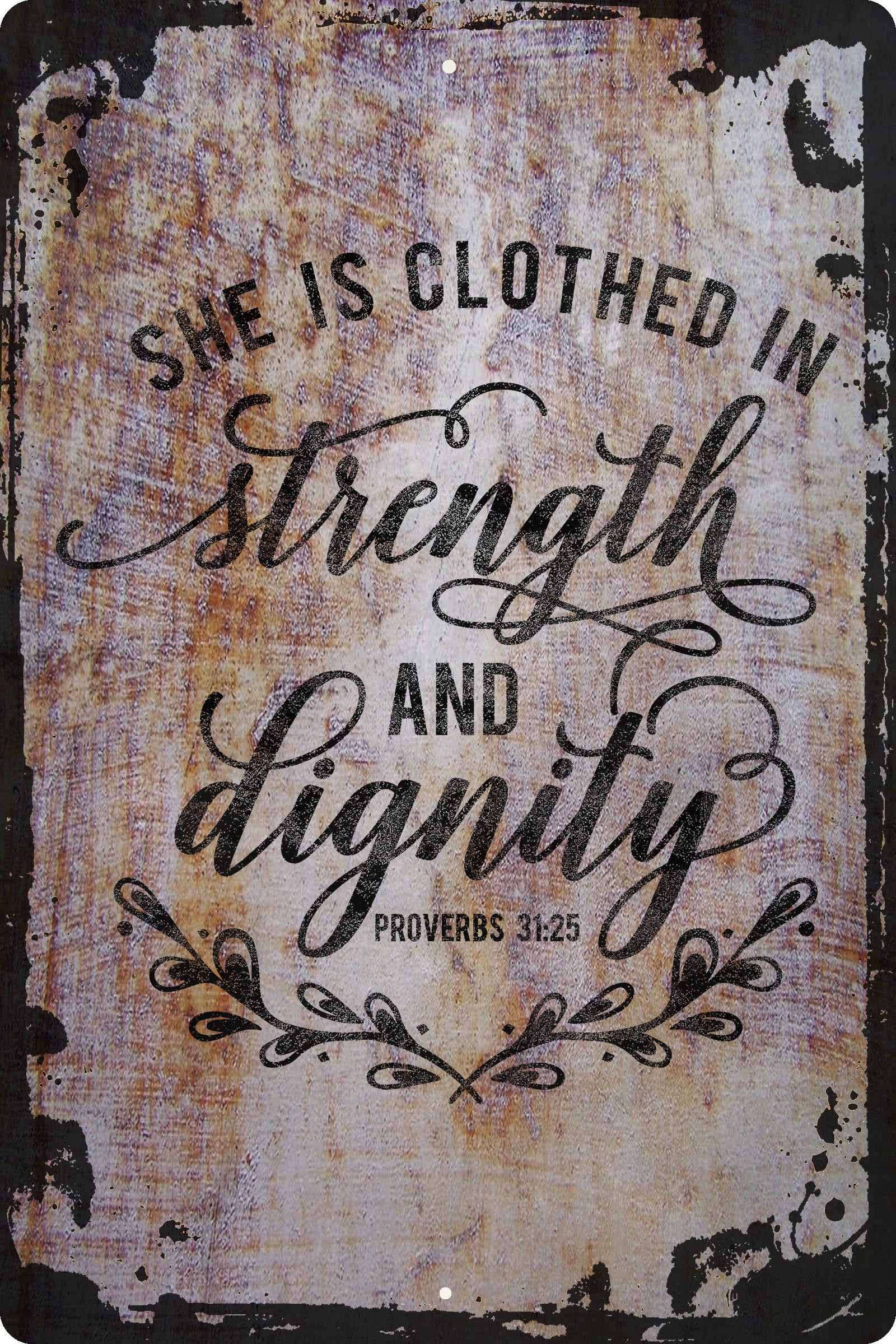 Proverbs 31:25 Strength and Honor Measuring Tape, 2 Inches